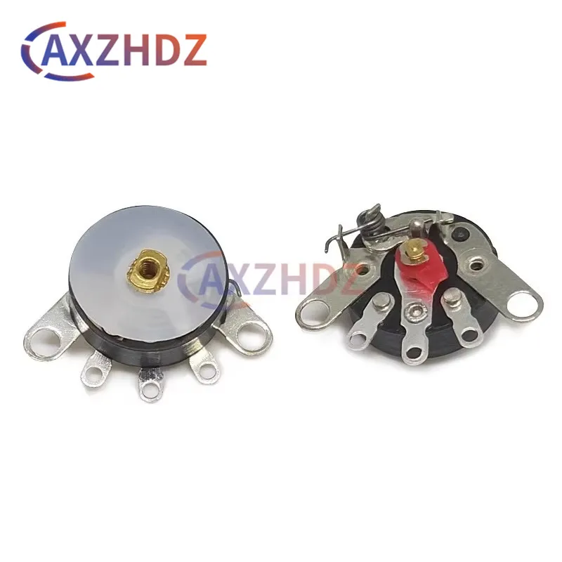 10PCS 10K 50K RV12MM Potentiometer RV12 B503 B103 B10K B50K Power Amplifier Volume Potentiometer With Switch Adjustable Resistor