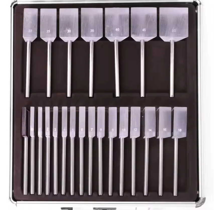 22‑Piece Handheld Prism Block Set, Optometry Inspection Kit for Clinical Vision Test