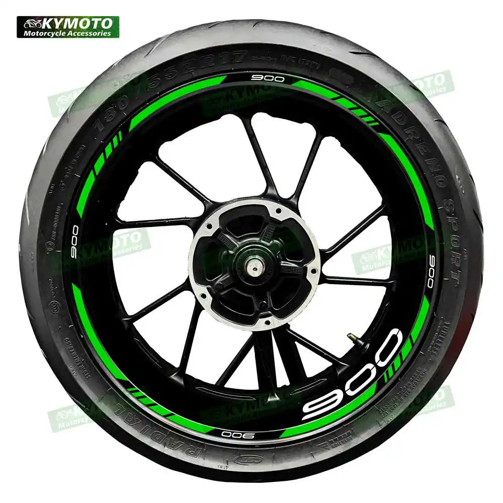 

For Z400 Z800 Z900 Z1000 Z 1000 motorcycle accessories 17 inch front and rear wheel stickers reflective rims decals stickers