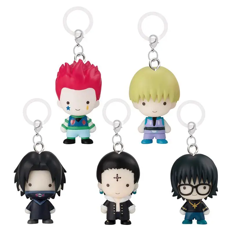 Bandai Hunter Hunter Action Figure Keychain Killua Zoldyck Gon Hunter Phantom Troupe Gashapon Ball Ornament in Stock Genuine view 6