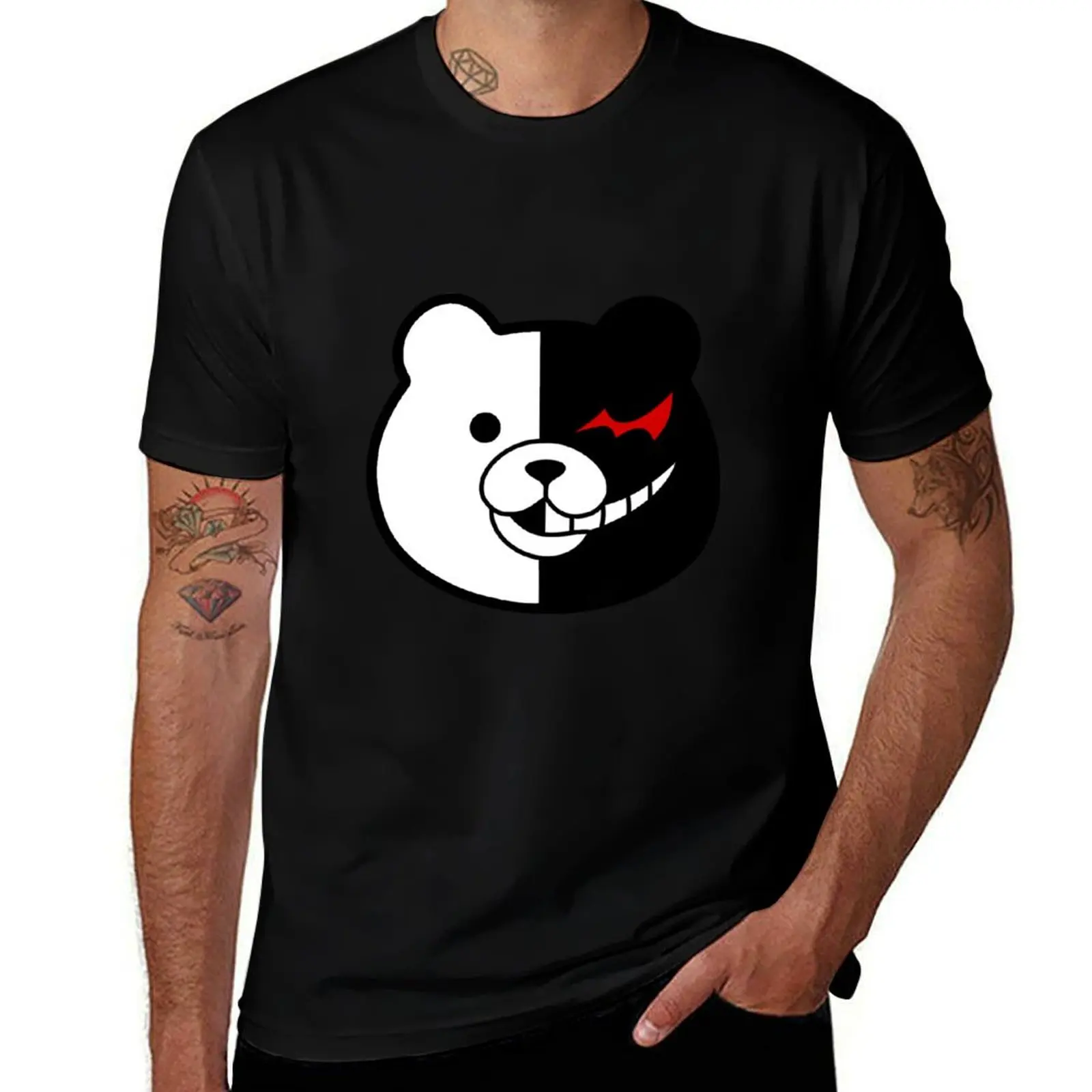 Danganronpa Monokuma [UPDATED] T-Shirt Breathable Gym Short Sleeve T-Shirt