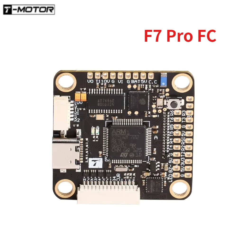 TMOTOR T-motor F7 Pro Flight Controller ICM4268 3-8S Lipo Type-C Builtin Wi-Fi & Bluetooth for FPV Freestyle Racing Car