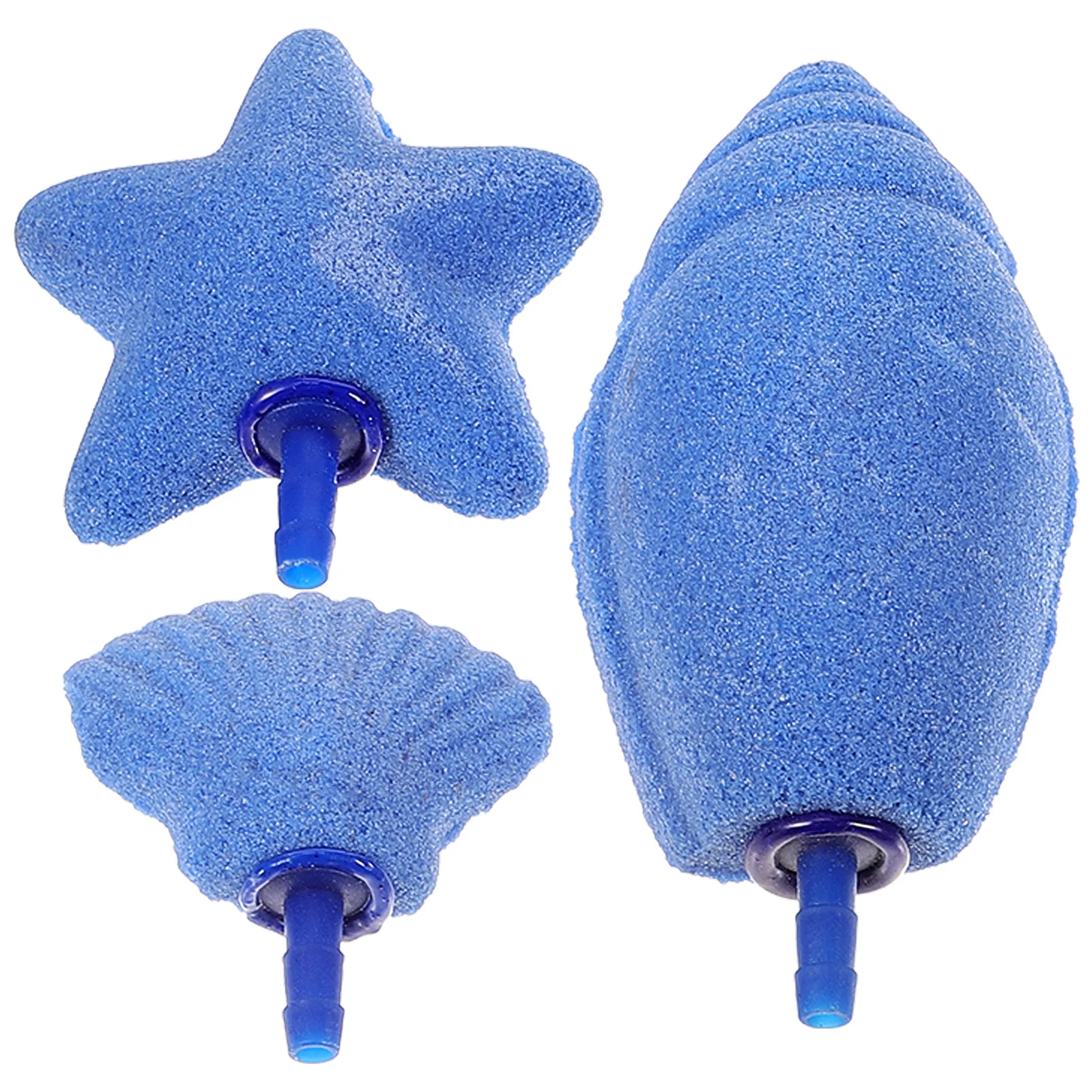 3Pcs Small Air Safe Materials Durable Practical Fish Tank Accessories Air Stone for Fish Tank Aquarium Bubbler
