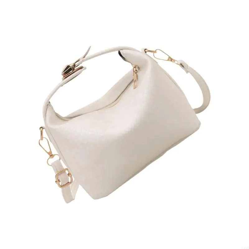 

Women Bag Solid Color Shoulder Bag Top Handle Bag PU Leather Crossbody Bag Simple Handbag Aesthetic Bag 547A