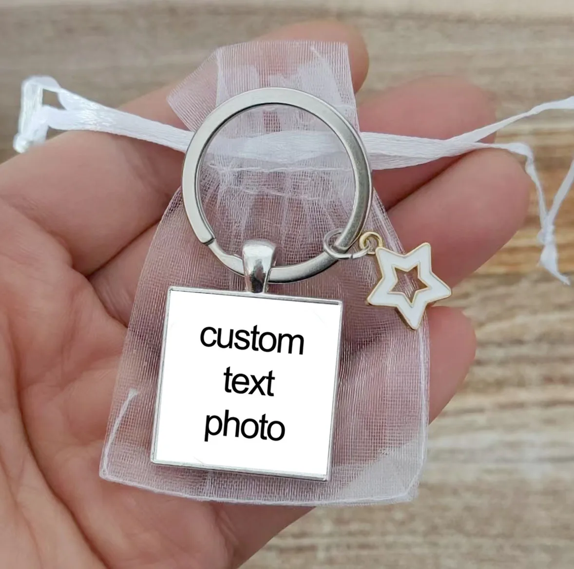 

New LOGO Logo Customized Photo Personalized Glass Pendant Baby Mom Dad Family Anniversary Gift Baby Baptism