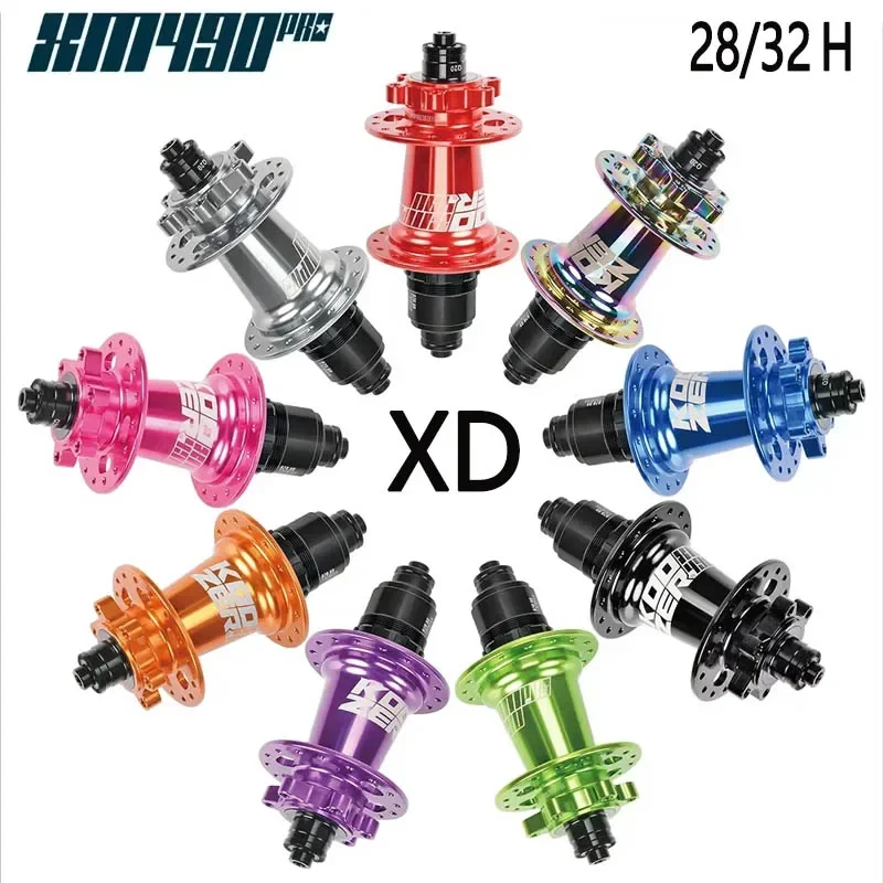 

Koozer XM490pro 28/32H XD CRMO Axle 5x100 5x135 15x100 12x142mm QR THRU for 11s 12s MTB Bicycle Hub Bike Parts