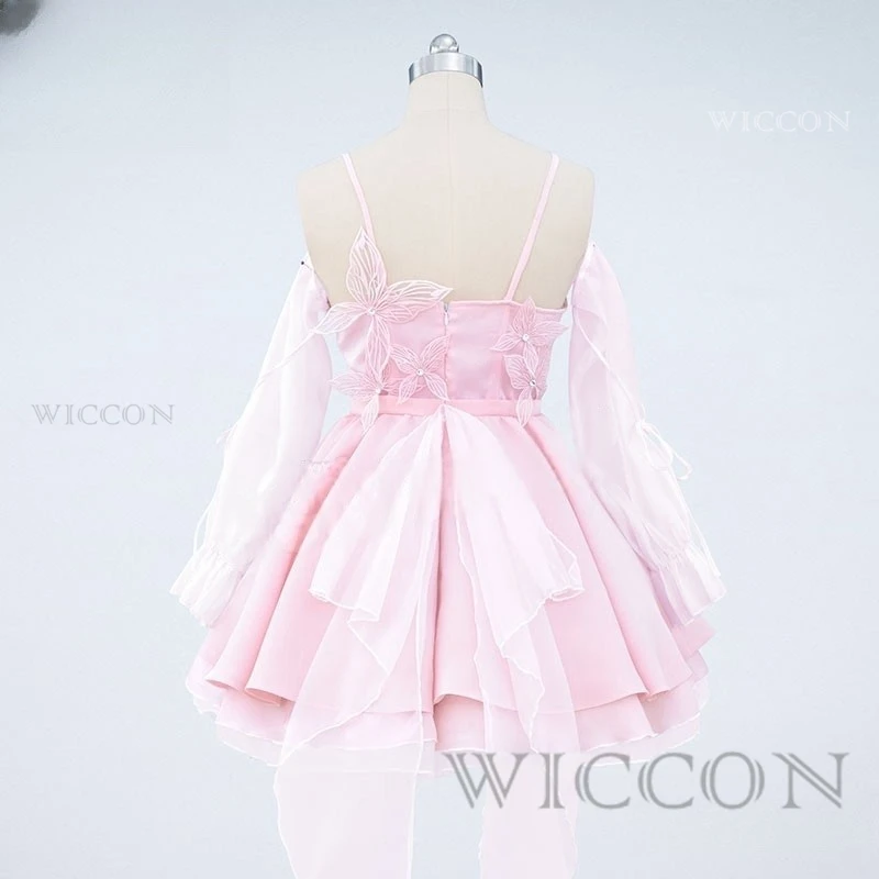 Amor e espacios profundos heróis cosplay traje vestido fantasia sonho e ondulação coração roupa meninas data diária uniforme festa feminina