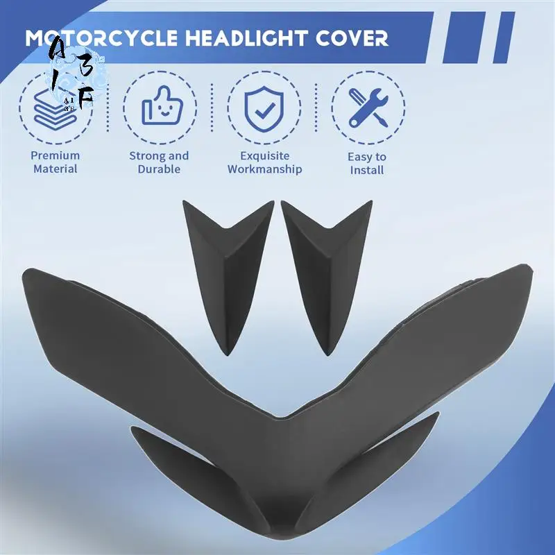 

A13F-Motorcycle Headlight Screen Protective Decorative Cover Headlamp Shield For Kawasaki Z900 Z 900 2017 2018 2019 Accessories