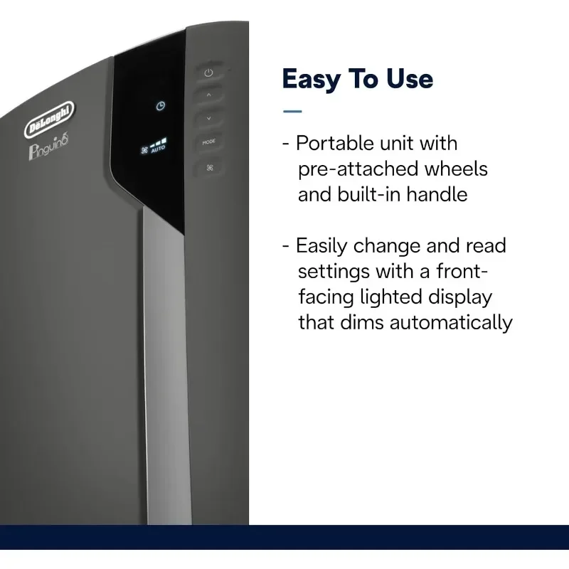 Portable Air Conditioner, -Cooling, Dehumidifying & Fan Modes - Easy To Use - Washable Filter Included Household Appliances