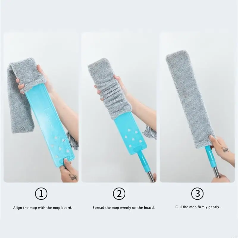   Bendable Head Cleaning Tool Extendable Duster Cleaner for Tight Corner Space