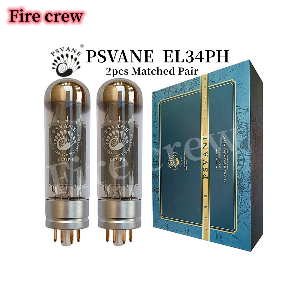 Fire Crew PSVANE EL34 EL34PH Vacuum Tube upgrade EL34C EL34B 6P3P 6CA7 6V6 HIFI Audio Valve Tube Amplifier Kit DIY Match Quad