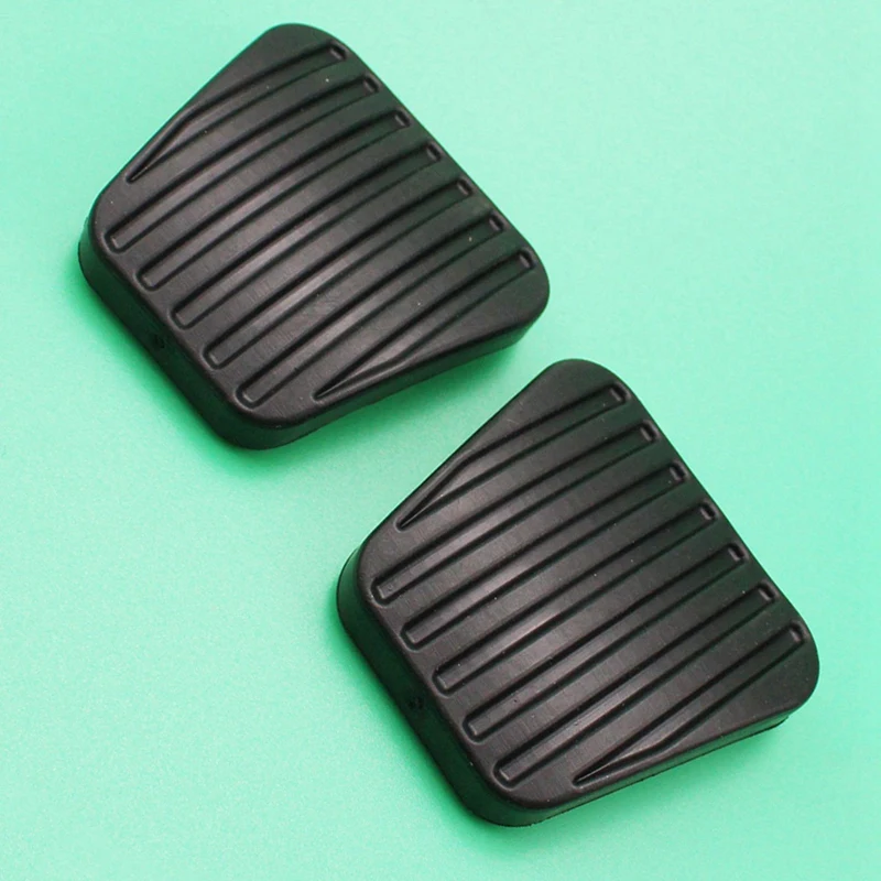 560808 4PCS Brake Clutch Pedal Pad Covers For Opel Vauxhall Corsa Vectra A B Kadett Tigra Astra F Calibra