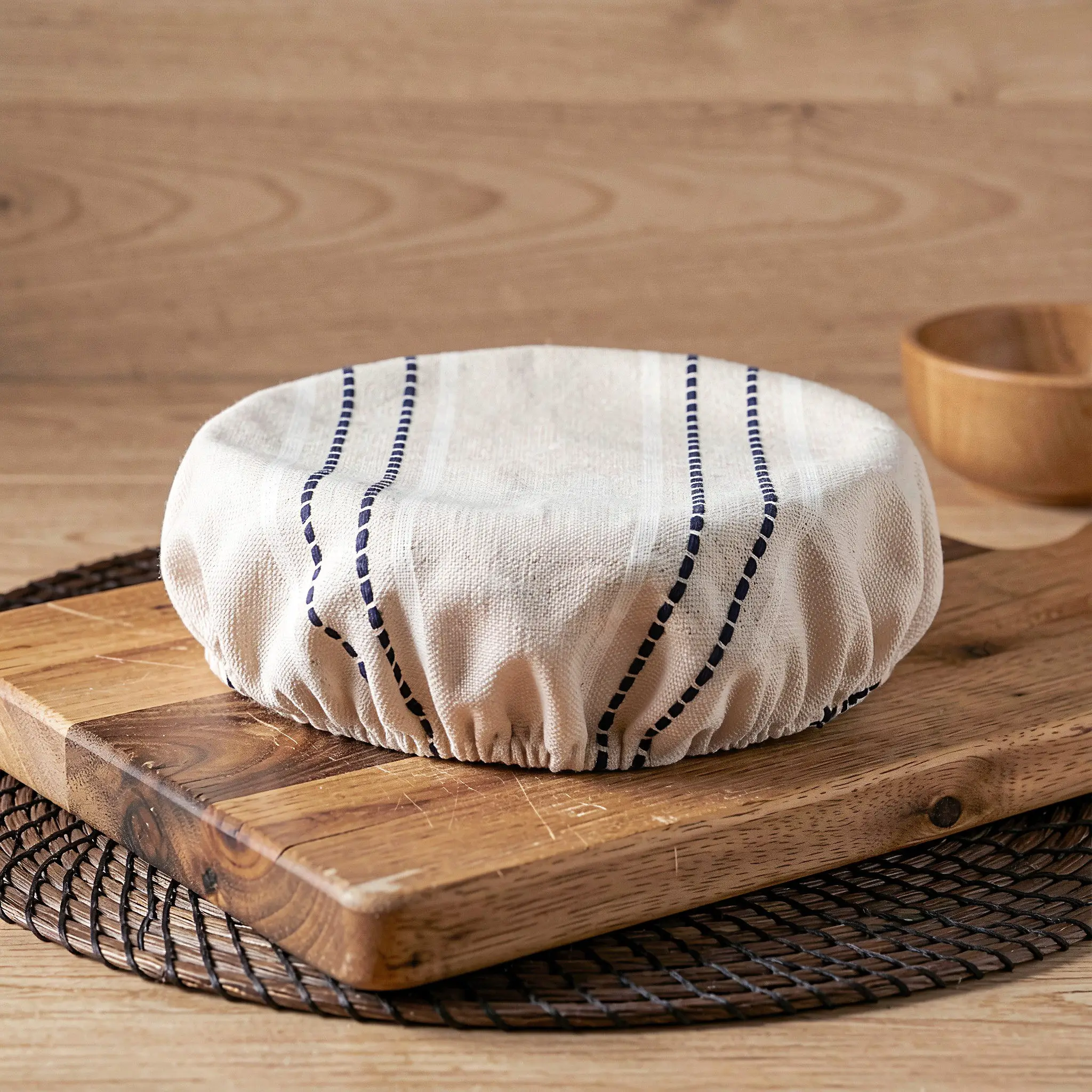 3Pcs Reusable Fermentation Bowl Covers Stretch Elastic Bread Making Basket Liner Cloth Dough Proofing Sourdough Starter Kitchen