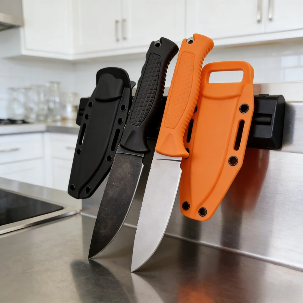 

BM 15006 Portable Fixed Blade Knife CPM-S30V Blade Nylon Glass Fiber Handle Household Fruit EDC Portable Knife Picnic Knife