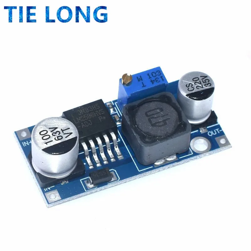 DC-LM2596HVS 48V Adjustable step-down module input 4.5-50v On-board stabilized voltage power supply