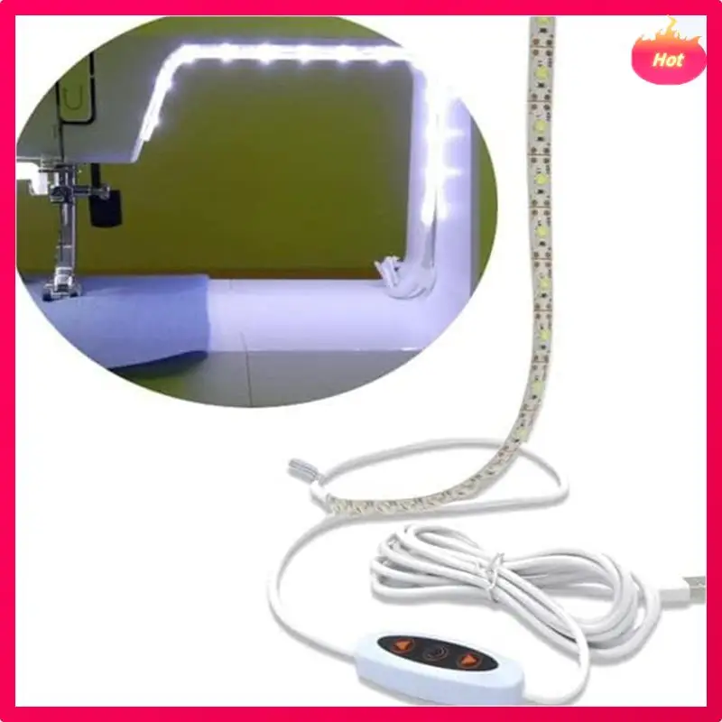 

ABYP Sew Sewing Machine Light Strip,12Inch USB LED Light Strip Dimmable,White Lights For Brother,Janome,Babylock US Plug