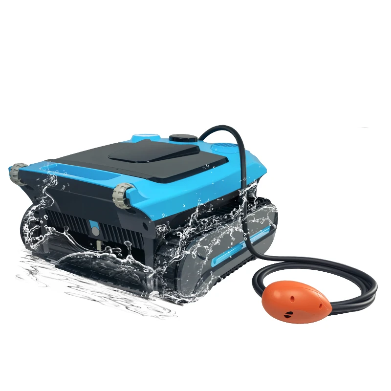 STLF Advanced Intelligence Cordless Robotic Pool Cleaner Pool Vacuum  Robot Cleaner Ideal for Above/in-ground Flat Pools 500㎡