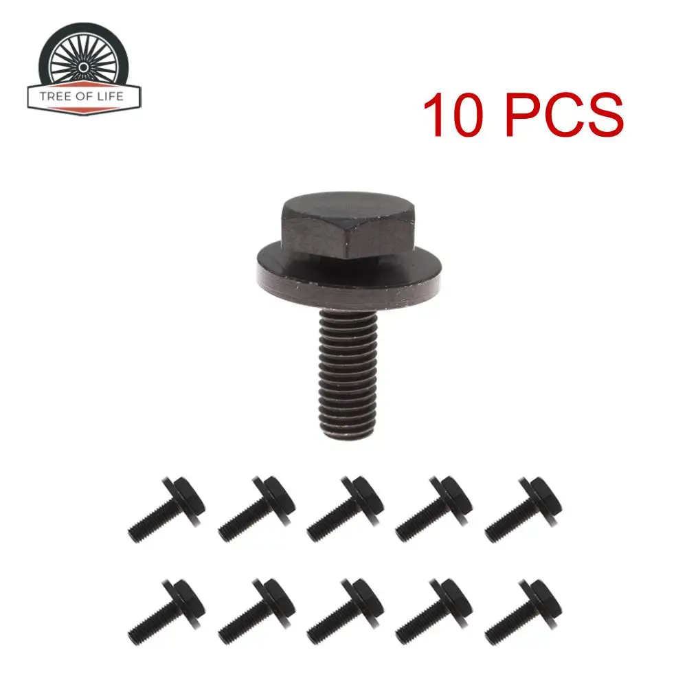 10 pcs 3M4G6279AB CV6Z6279A JR3Z6279B 1342409 JR3E6279BA For FORD FIESTA FOCUS KUGA MONDEO TURNIER VOLVO Timing Chain Kit Bolt