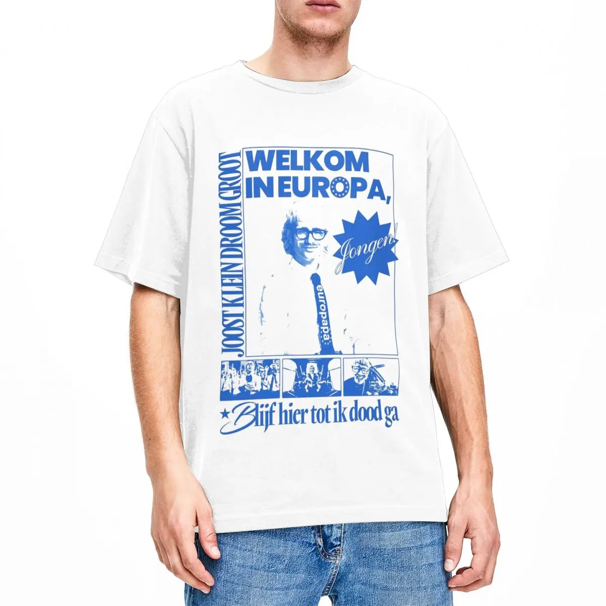 Novelty Joost Klein Eurovisions Song Contest 2024 The Netherlands T Shirt Men Women Cotton Tees Shirt Summer Tops