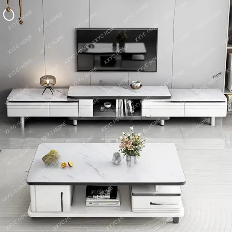 8Unique Simple Tv Cabinet Elegant Glamour Modern Minimalist Display Cabinet Drawer Storage Muebles Para El Hogar Furniture