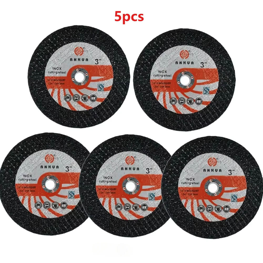 5/10 stücke 75mm Mini Trennscheibe Rund Harz Schleifen Rad für Winkel Grinder Polieren Trennscheibe Elektrische Schneiden blatt