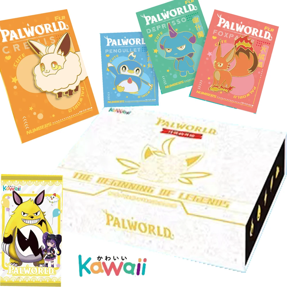 

Wholesale Palworld Cards Collection for Children Open World Survival Production Game Rare Limited Cards Hobbies Festival Gifts