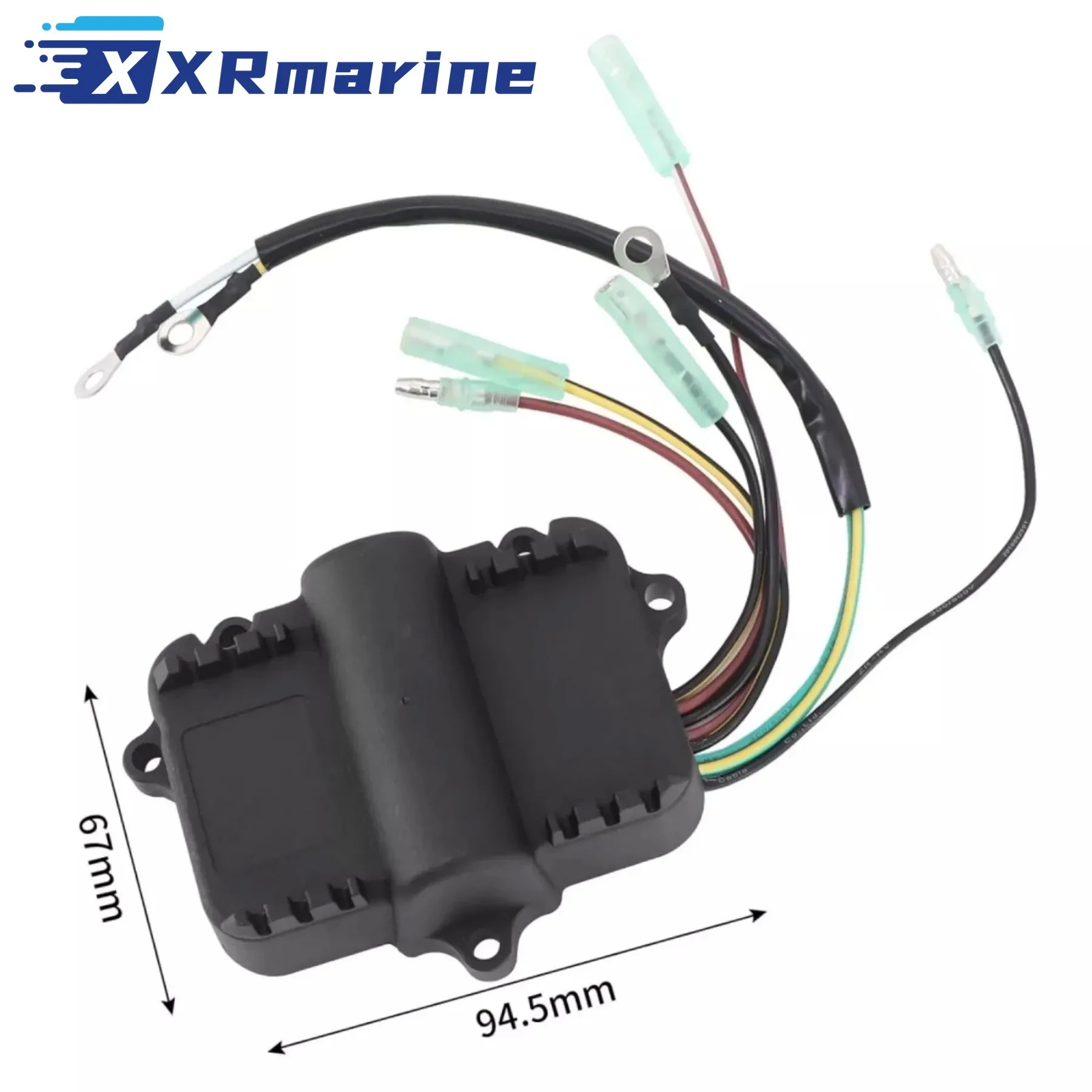 Boat Switch Box CDI Power Pack for Mercury Mariner Outboard 2Cyl 6HP 8HP 9.9HP 10HP 15HP 20HP SeaPro 25HP 35HP Motor 339-7452A19