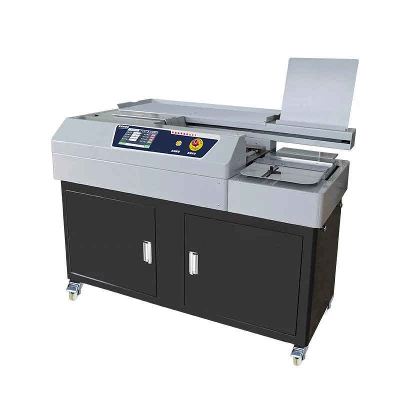 Servo Motor A4 Side Glue Device of The New  Machine Is Perfect for Gluing Book