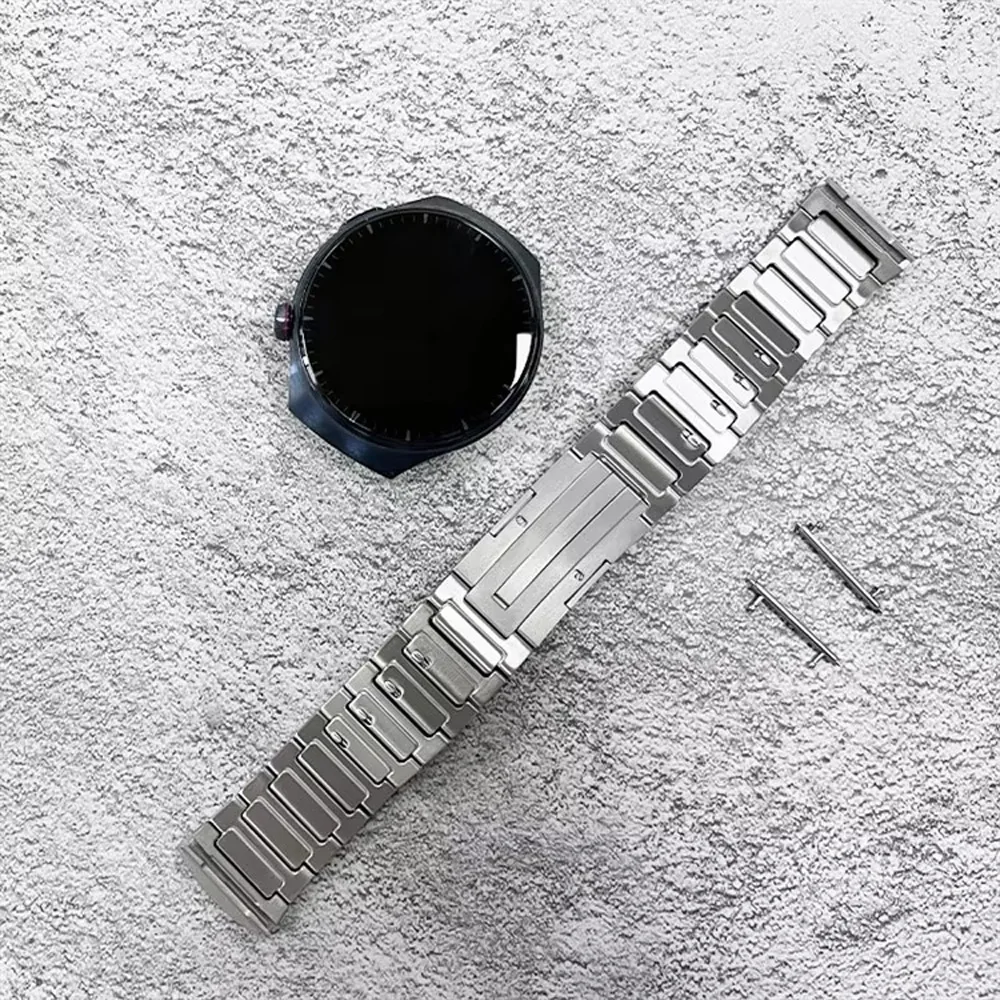20mm 22mm Advanced Titanium Strap For Huawei Watch GT7 GT6-5-4 GT7-6-5 Pro 46mm Comfortable Bracelet Amazfit Active 3/2 Bip Max
