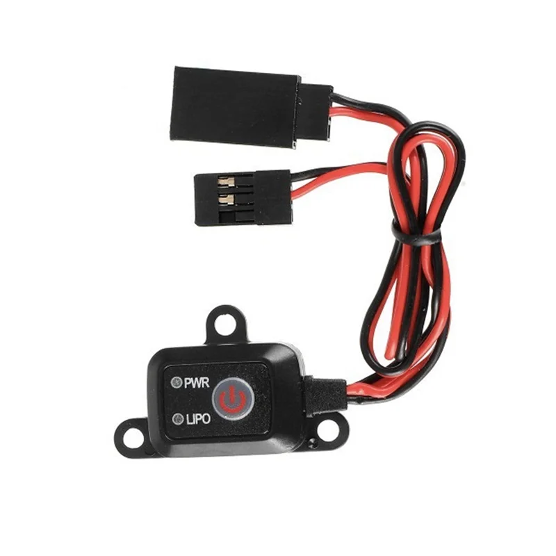 ABMF-RC переключатель питания аккумулятор электрический переключатель кнопка для радиоуправляемого автомобиля самолета лодки Lipo NIHM Nicad батареи