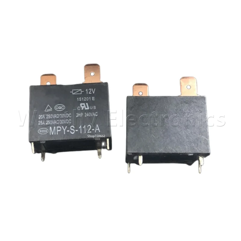 

Free shipping 10pcs/lot relay 12VDC 25A 4PIN MPY-S-112-A