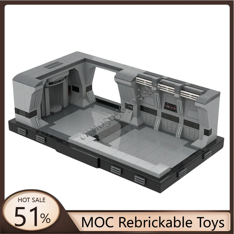 

587 PCS MOC Star Battle Soldier attack scene Model Building Blocks Bricks Creative Assembly Educational Toys Birthday Kids Gifts