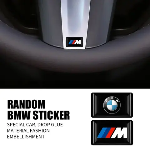 10/20Pcs Car Styling 3D Emblem Epoxy Decoration Stickers For Bmw M Performance Alpina X1 X3 X4 E87 E36 E46 E90 E39 F10 F16 X6 M3