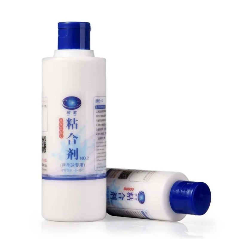 100ml Water Glue For Table Tennis Racket Ping Pong Accessories ITTF Approved 100ML Ryukyu Blue Waterbased Glue With Free Sponges