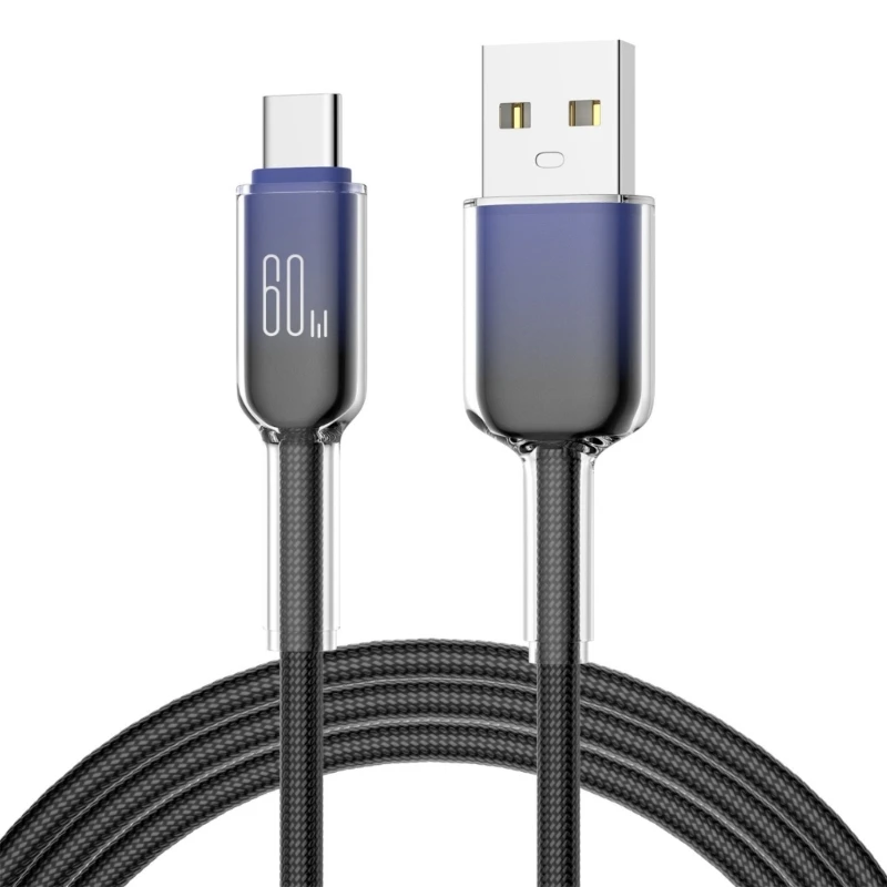 

F68B USB C to USB C Cable Fast Charging Cord 60W Type C to Type C Cable