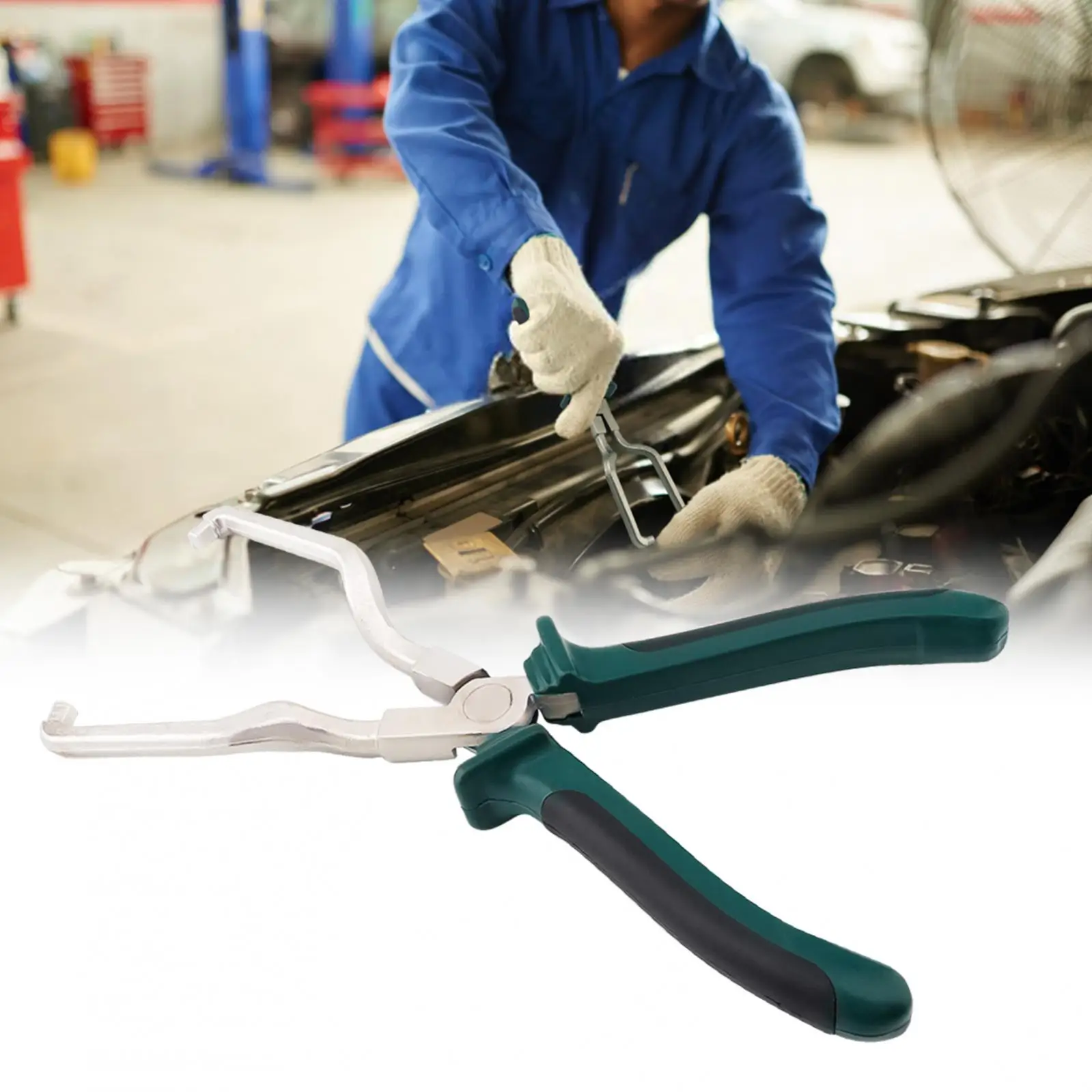 Alicates especiales para tubo de aceite de coche, alicates especiales para desmontaje de conector rápido, herramienta de reparación de tuberías multifunción