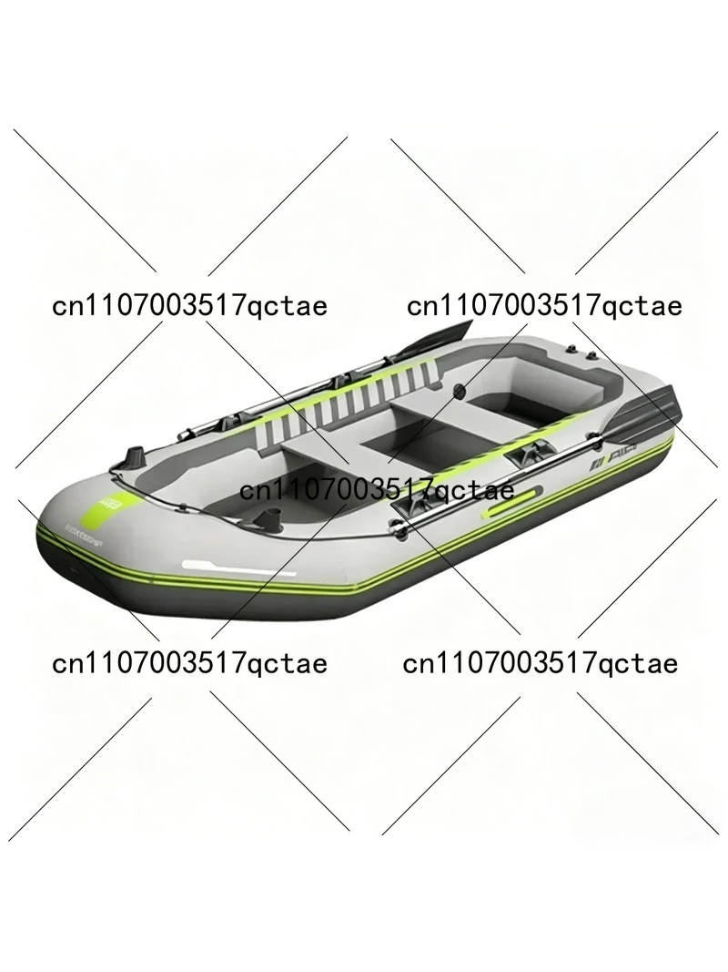 Drifting hard bottom assault boat inflatable  thickened fishing boat wear-resistant hovercraft rubber boat