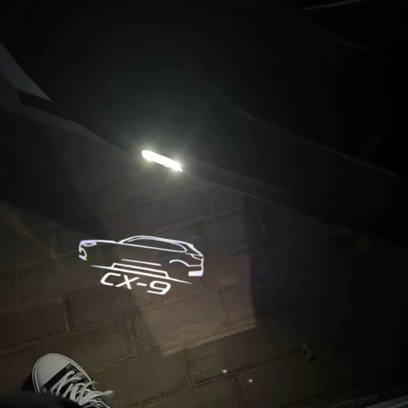 

2PCS LED Car Door Logo Light Projector Laser Ghost Shadow Welcome Lamps For Mazda RX-8 CX-9 A8 RUIYI ATENZA 2008-2012 Car Goods