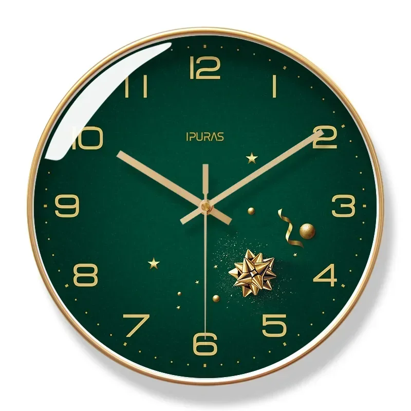 Simple Fresh Design Wall Clocks Light Luxury Fashion Nordic Clocks Silent Sweep Second Quartz Clock