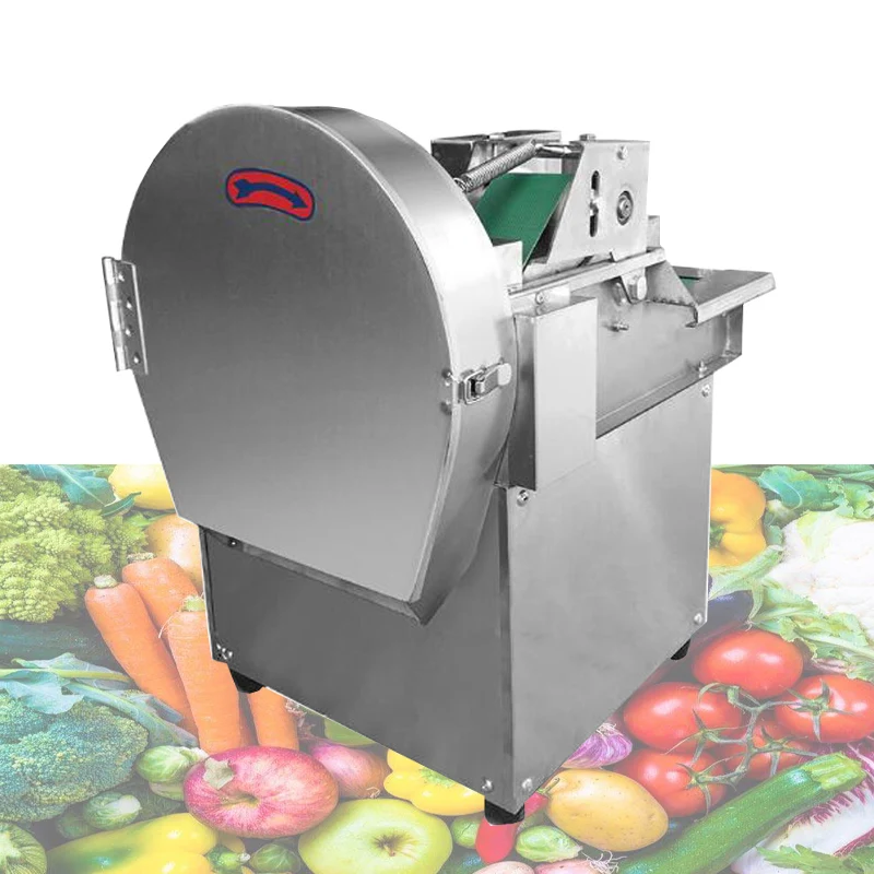 Industrial Vegetable Cutting Machine Leek Chopper Machine Commercial Electric Slicer Onion Cutter Machine