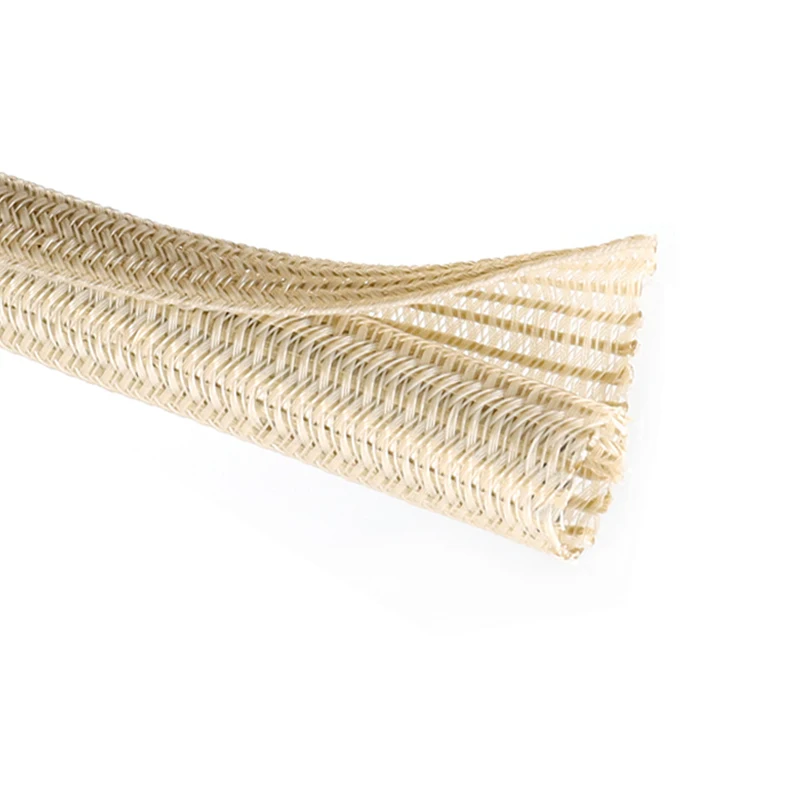 Zelfdichtende gevlochten kabelmantel 5 8 10 13 16 19 25 32mm PET geïsoleerde kabelomwikkeling voor computer, tv-kabel, bescherming van kabels, kabelomwikkeling