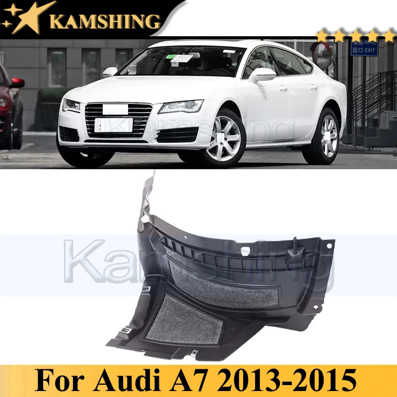 

Kamshing Front Fender Liners Splash Shield Guard For Audi A7 2013-2015 Front Fender Liner 4G8853887C 4G8853888C
