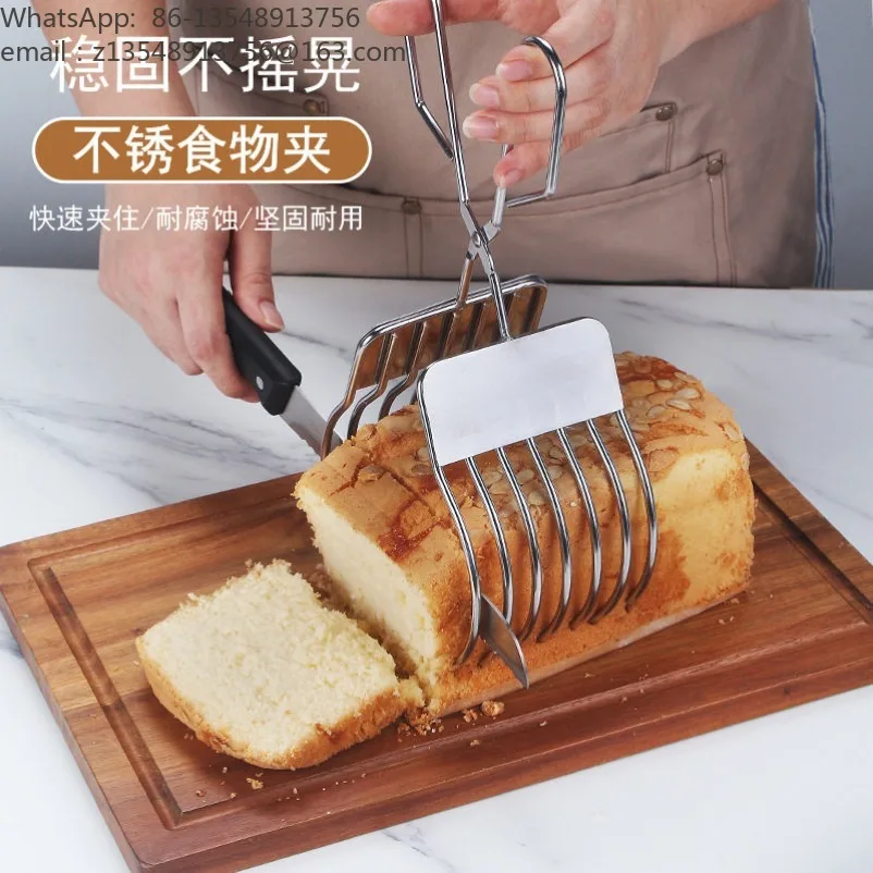 Stainless steel bread clip, food clip, hot dog, ham cutter, meat clip