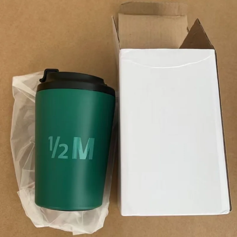 Wholesale Half M Coffee Cup Insulated Cup Stainless Steel Coffee Cup Insulated Water Hot and Cold＆Ice Drink Leak Proof Cup 1/2 M