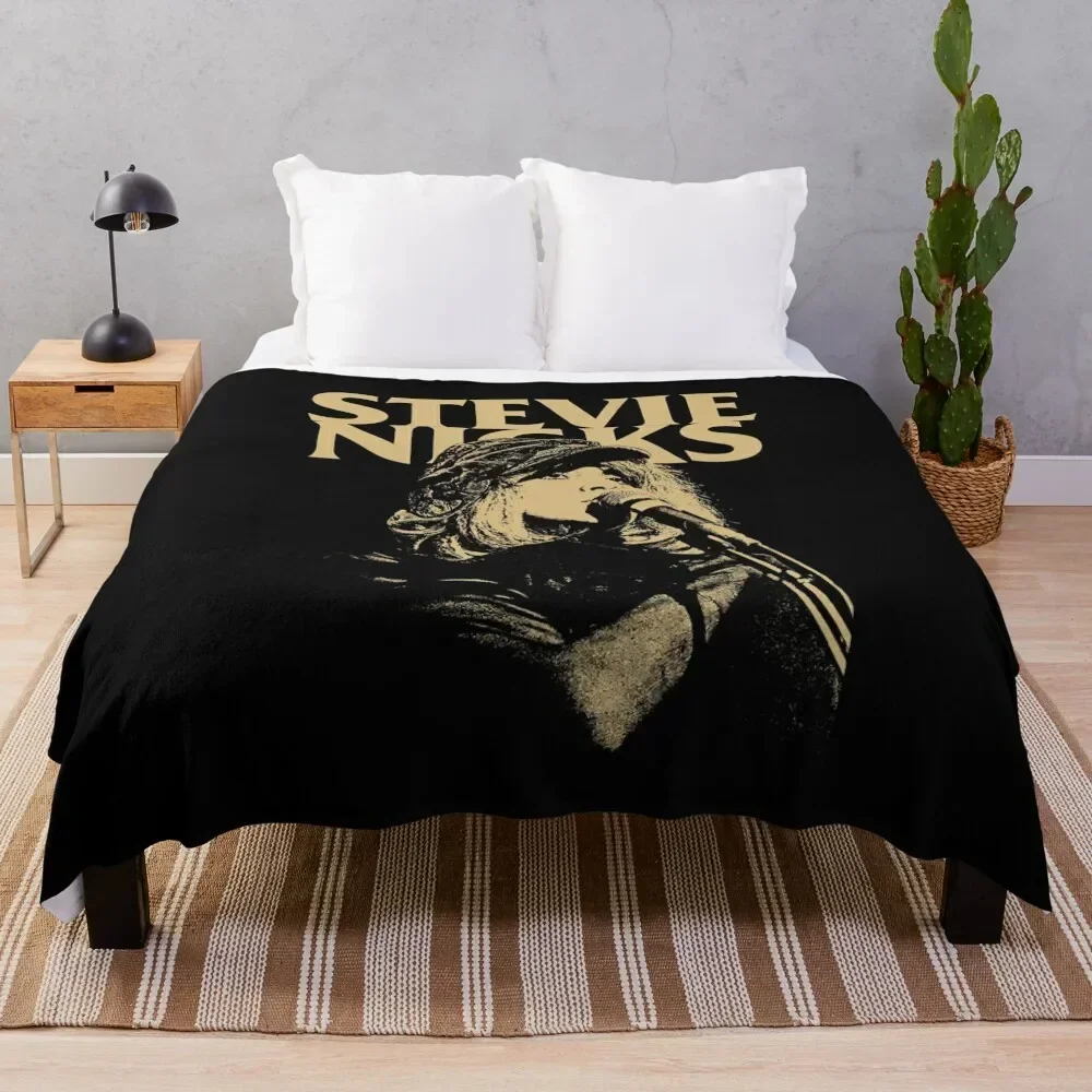 anime portrait stevie nicks,stevie nicks,stevie nicks,stevie nicks Throw Blanket Shaggy Plush Blankets