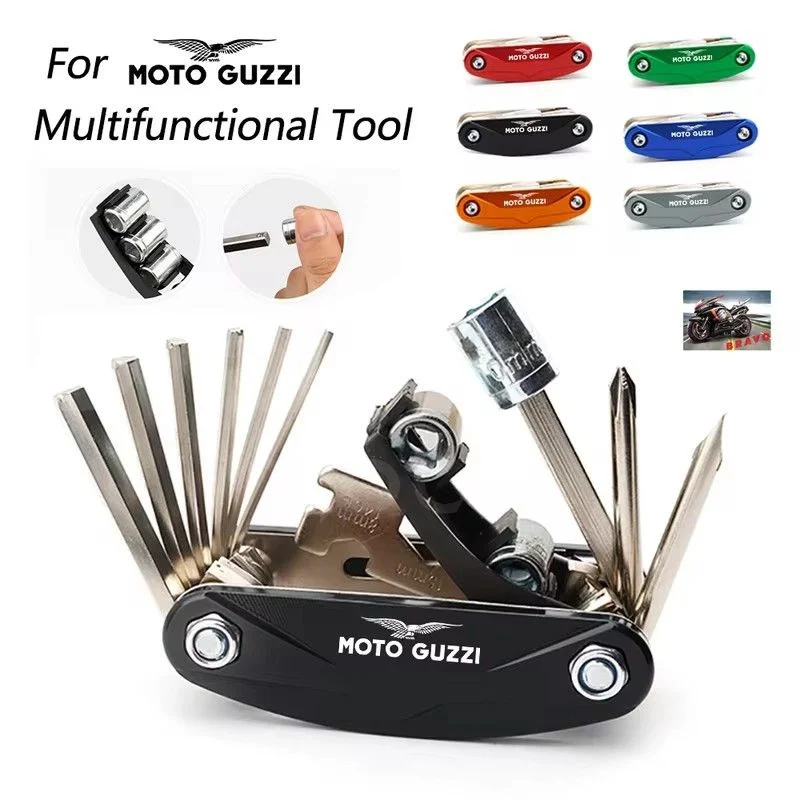 Multifunctional Tool For Moto Guzzi V100 Mandello V7 Stone V8S TT Bobber Breva 850 1100 Repair Screwdriver Set Tool Accessories