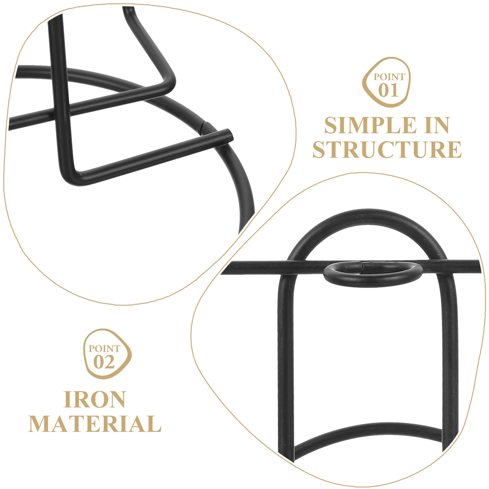 

Plate Display Stand Metal Cup Holder Rack Desktop Organizer For Cup Display Rack Home Office Wedding Shelf Decor