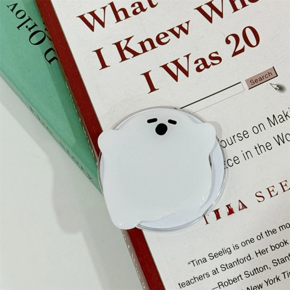 Simpatico e divertente fantasma di Halloween Supporto magnetico Grip Tok Griptok Supporto per supporto per telefono Supporto per iPhone per Pad Magsafe Smart Tok