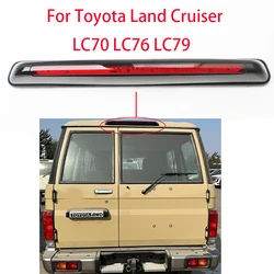 For Toyota Land Cruiser LC70  LC76 LC79 LED Car Rear 3rd Third Roof Hatch High Brake Signal Light Lamp