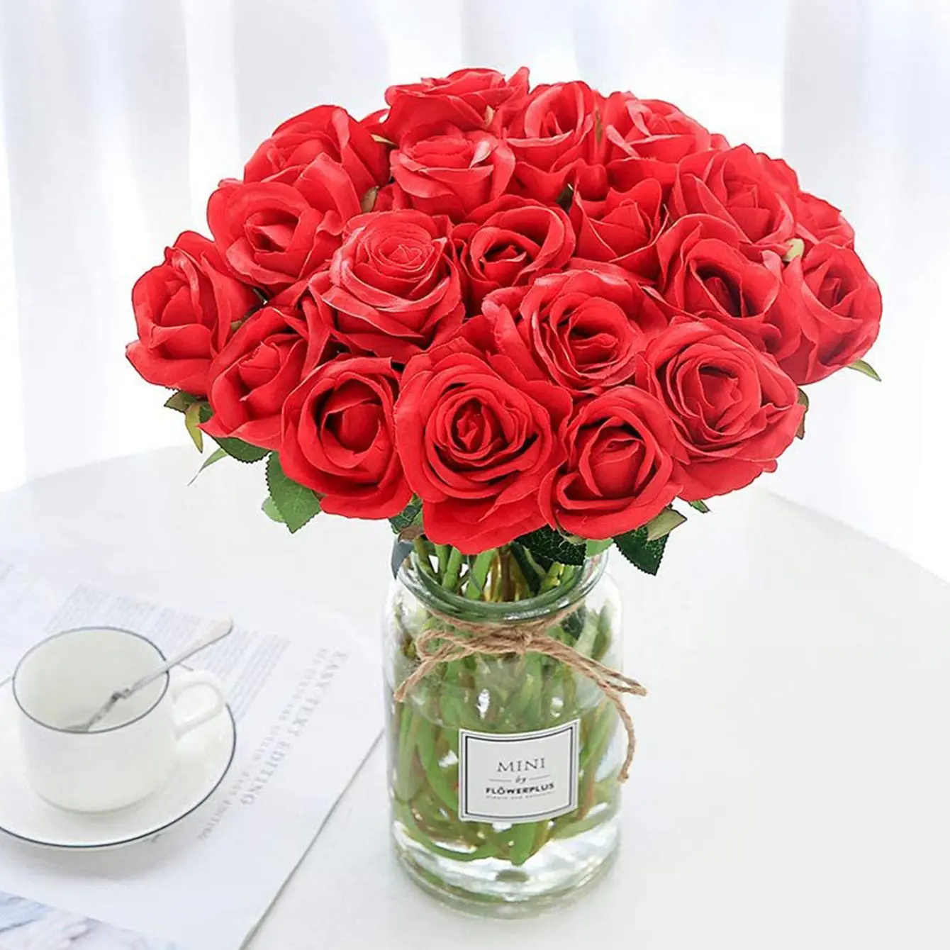 5/10Pc Artificial Flower Silk Rose Bouquet Wedding Wreath Valentine's Day Gift Home Centerpiece Garden Party Decorative Diy Gift